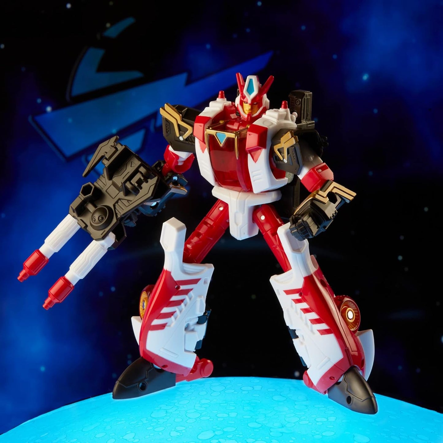 Transformers Generations Legacy Voyager Class Velocitron Speedia 500 Figura Colecção: Cybertron Universe Override 18