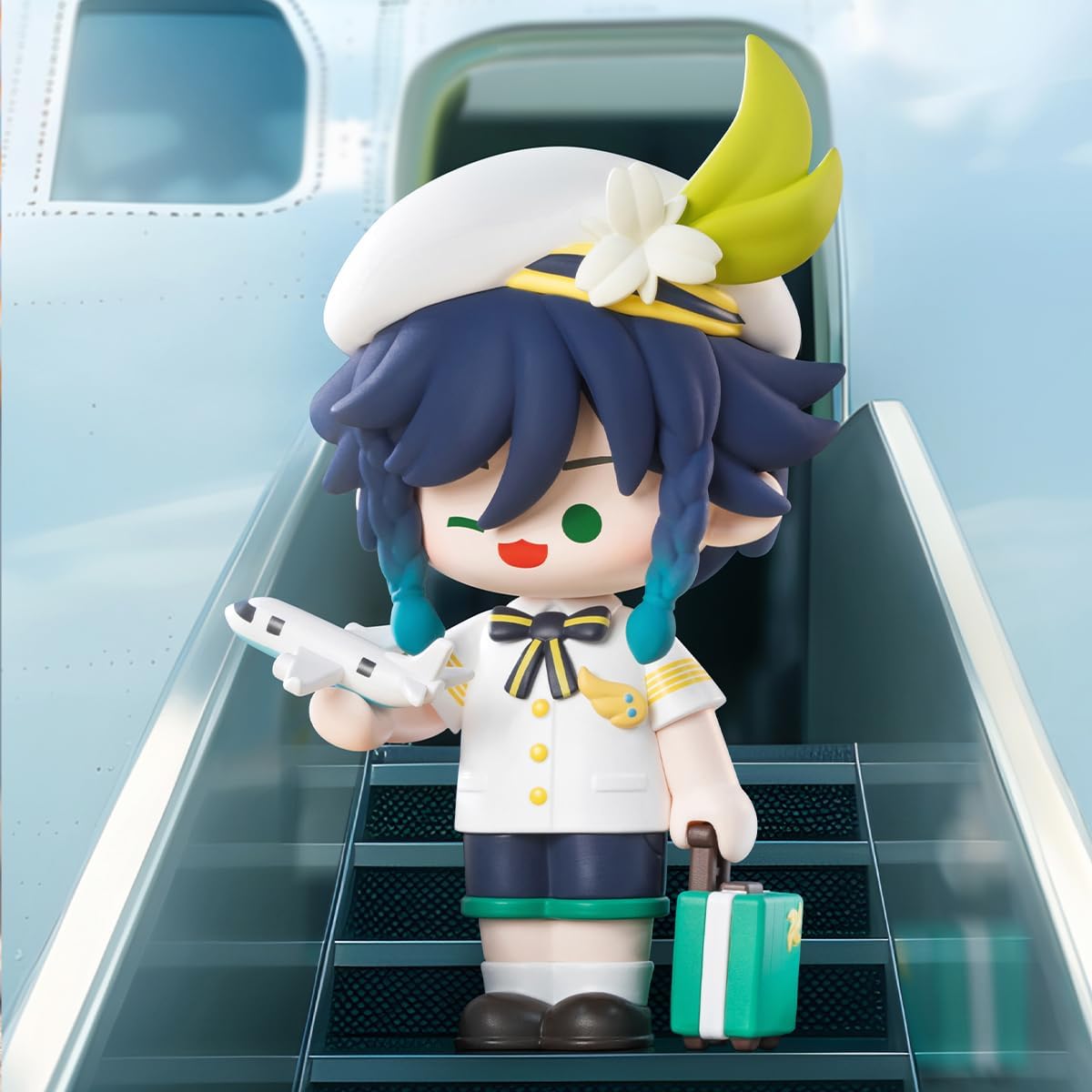 POP MART Genshin Impact Dress-Up Dreams Série Chibi Temática Figuras 1 PC 2,5 polegadas Articulado Personagem Design Premium Presentes para Mulheres Fã-Favorito Colecionável Chic Art Toy Figura de Ação