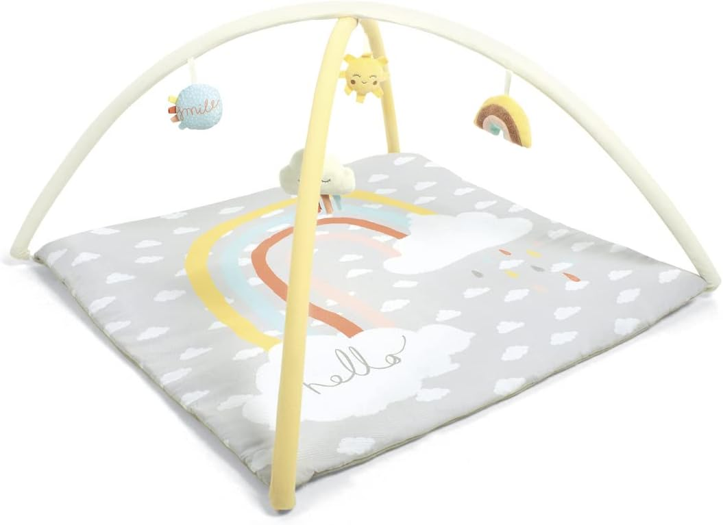 Conjunto de tapetes de brincar para bebés e crianças pequenas Mamas & Papas - Happy Cloud, Multi