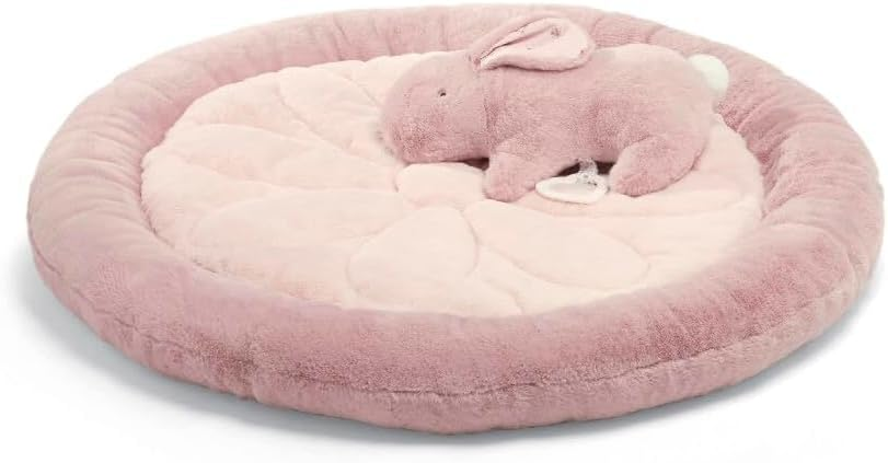 Tapete de atividades interativo para bebé Mamas & Papas, tapete de ginástica Welcome to The World, rosa