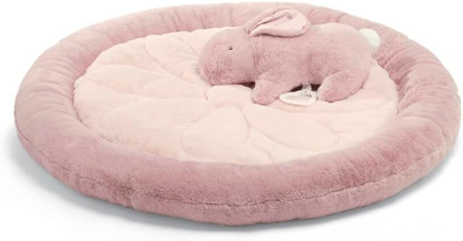 Tapete de atividades interativo para bebé Mamas & Papas, tapete de ginástica Welcome to The World, rosa