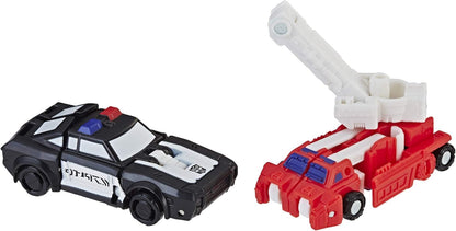 Transformers Generations War for Cybertron: Siege Micromaster WFC-S19 Autobot Rescue Patrol - Pack de 2 figuras de acção - Adultos e crianças a partir dos 8 anos, 3,8 cm (1,5")