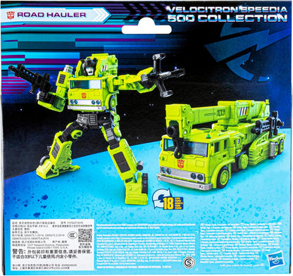 Transformers Generations Legacy Velocitron Speedia 500 Voyager Class Collection Road Hauler Figura de Acção de 5,5 polegadas