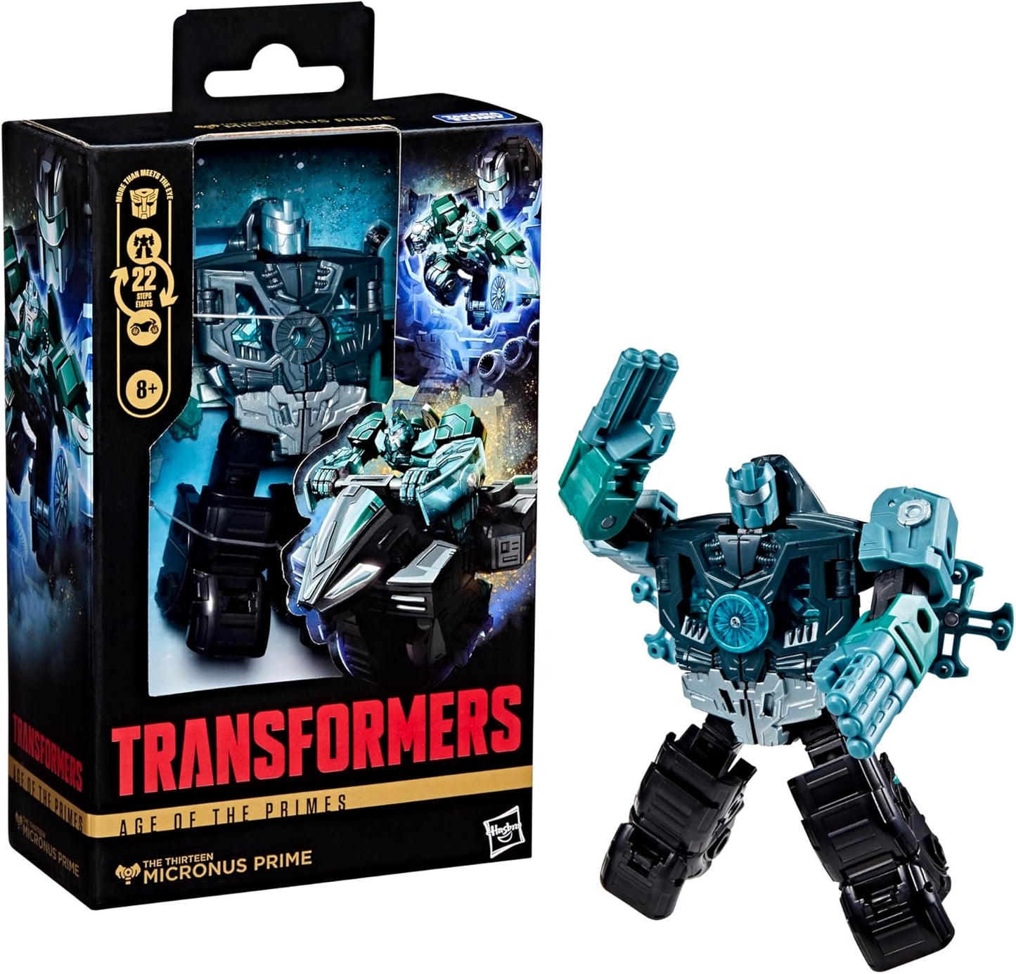 Figura de ação Transformers Age of Primes The Thirteen Micronus Prime