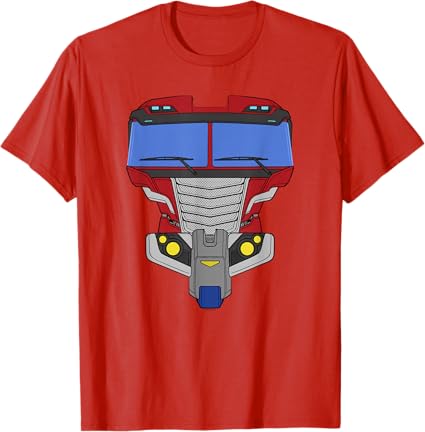 T-shirt de Halloween do Optimus Prime dos Transformers