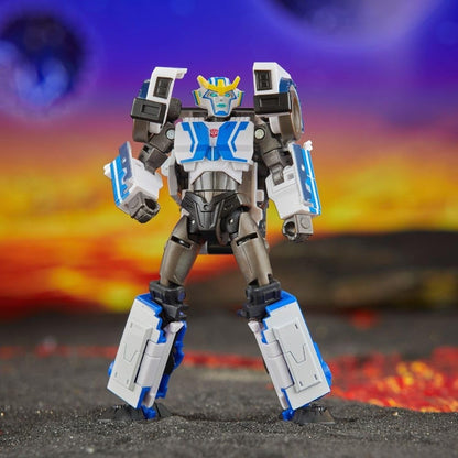 Figura de ação Strongarm da classe Deluxe de Transformers Legacy United Robots in Disguise 2015 Universe