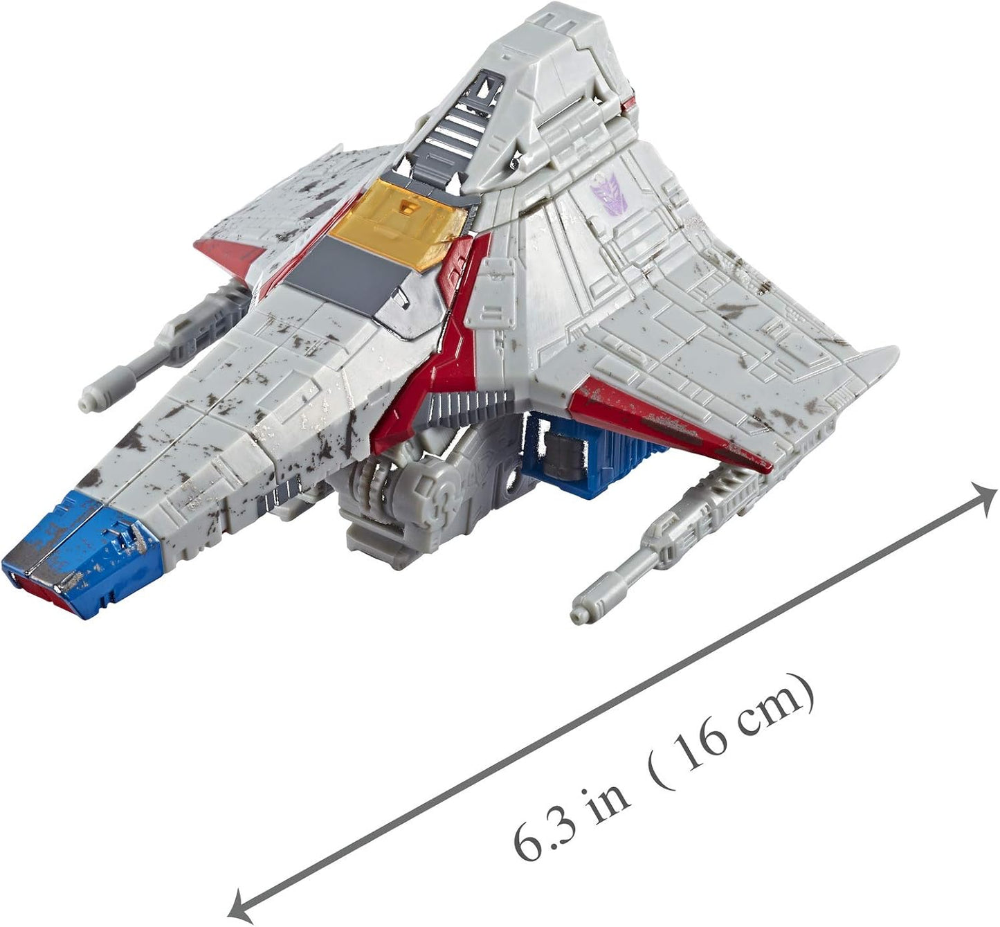 Transformers Generations War for Cybertron Voyager WFC-S24 Starscream - Figura de Acção - Capítulo Siege - Adultos e Crianças a partir dos 8 anos, 18 cm