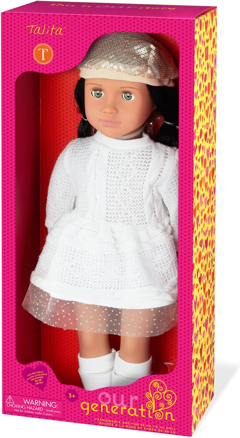 A Nossa Geração BONECA COM VESTIDO E CHAPÉU, TALITA