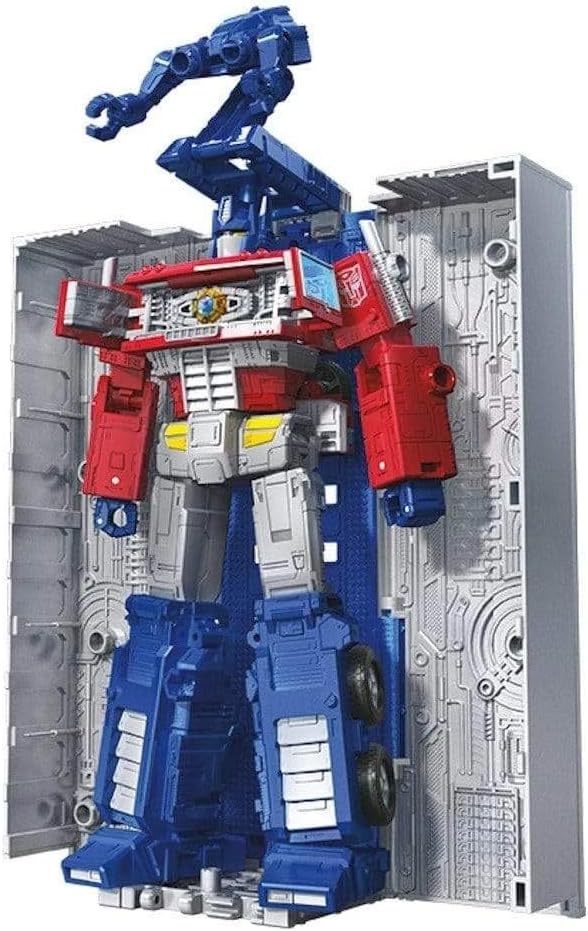 Transformers Generations War for Cybertron: Earthrise Leader WFC-E11 Optimus Prime - Figura de Acção - Para Crianças a partir dos 8 Anos, 17,5 cm