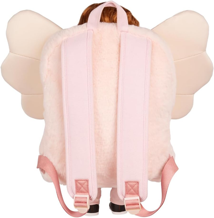 Our Generation – Mochila para transportar bonecas de 45 cm com alças ajustáveis– Mochila infantil rosa – Pele sintética macia e asas de fada – Bolsos interiores para arrumação – Mochila para transportar bonecas Be Magical