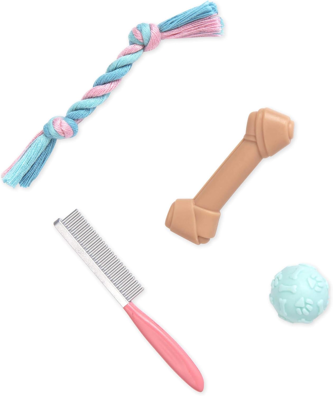 Our Generation Cassie e Pet Samoyed – Boneca de 45 cm com cachorro – Combo de boneca e cão de peluche