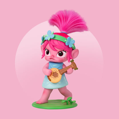POP MART Molly Trolls Poppy Estatueta Série Pingente Articulado Personagem Design Premium Presentes para Mulheres Brinquedo Colecionável Favorito dos Fãs Figura de Ação de Brinquedo