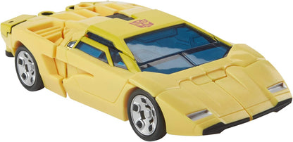 Transformers Generations War for Cybertron: Earthrise Deluxe WFC-E36 Sunstreaker - Figura de Acção - Para Crianças a partir dos 8 Anos, 14 cm