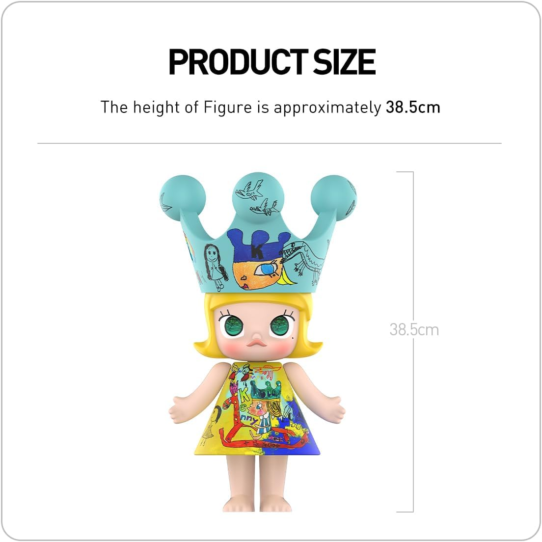 POP MART MEGA ROYAL MOLLY 400% Infantilidade