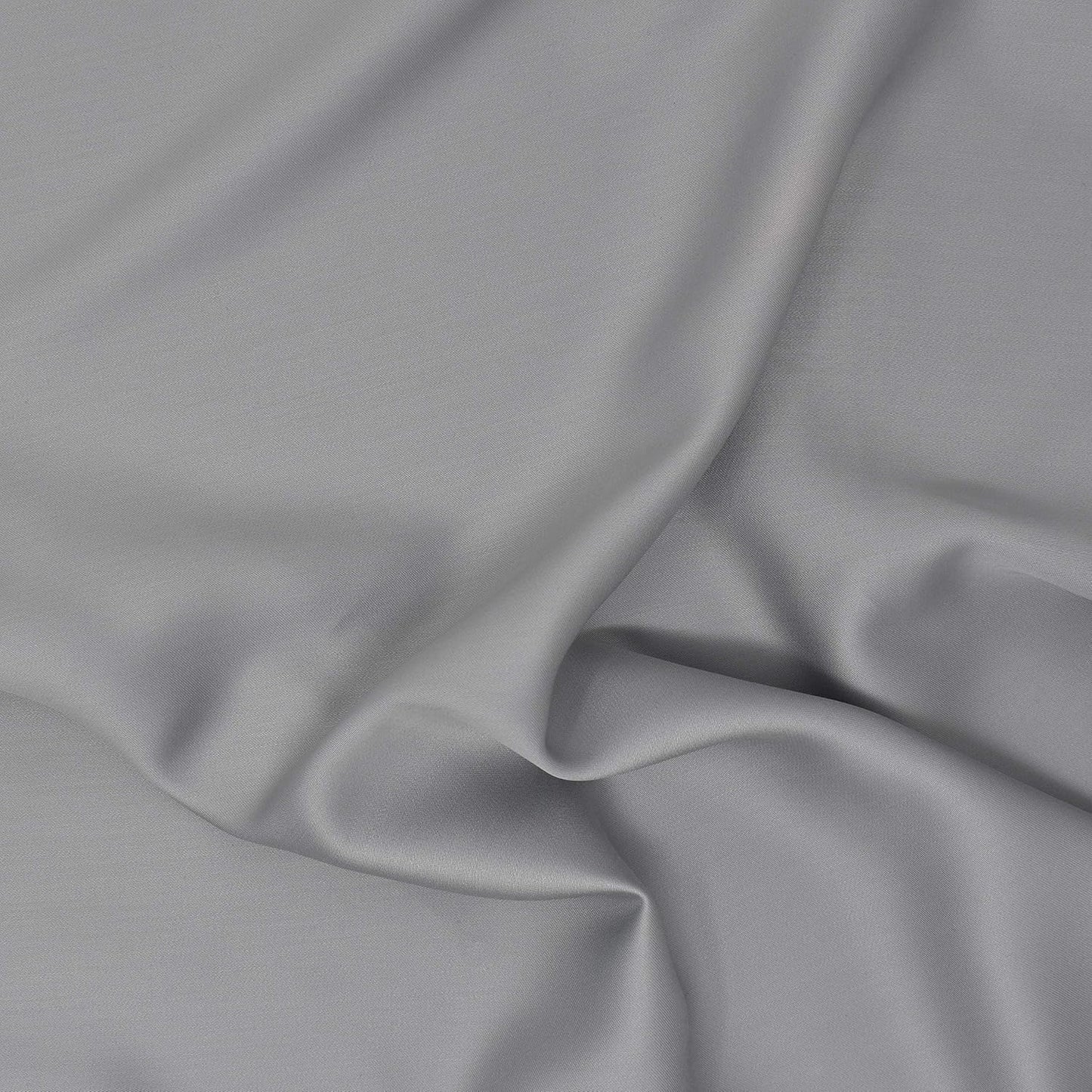 Capa de edredão Panda 100% bambu (cinza claro, individual do Reino Unido)