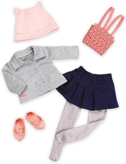 Roupa para bonecas Our Generation - Um momento borboleta - para bonecas de 46 cm - para idades dos 3, 4 anos ou mais