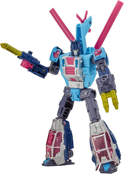 Transformers Generations Selects WFC-GS19 Rotorstorm, Figura de Colecionador Classe Deluxe de War for Cybertron, 14 cm
