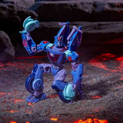 Figura de ação Transformers Legacy United Deluxe Class Cyberverse Universe Chromia