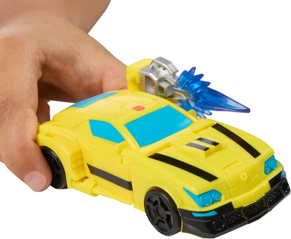 Transformers Prime Changers Bumblebee - Figura de Acção, Transforma-se de Robot em Carrinho, para Crianças a partir dos 6 Anos