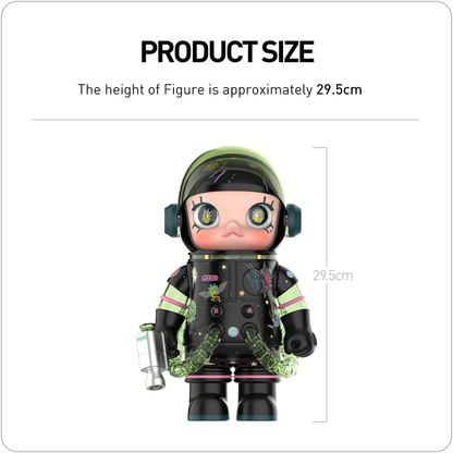 POP MART MEGA SPACE MOLLY 400% Figuras 1 Caixa Design Premium Presentes para Mulheres Fã-Favorito Colecionável Chic Art Toy Figura de Ação