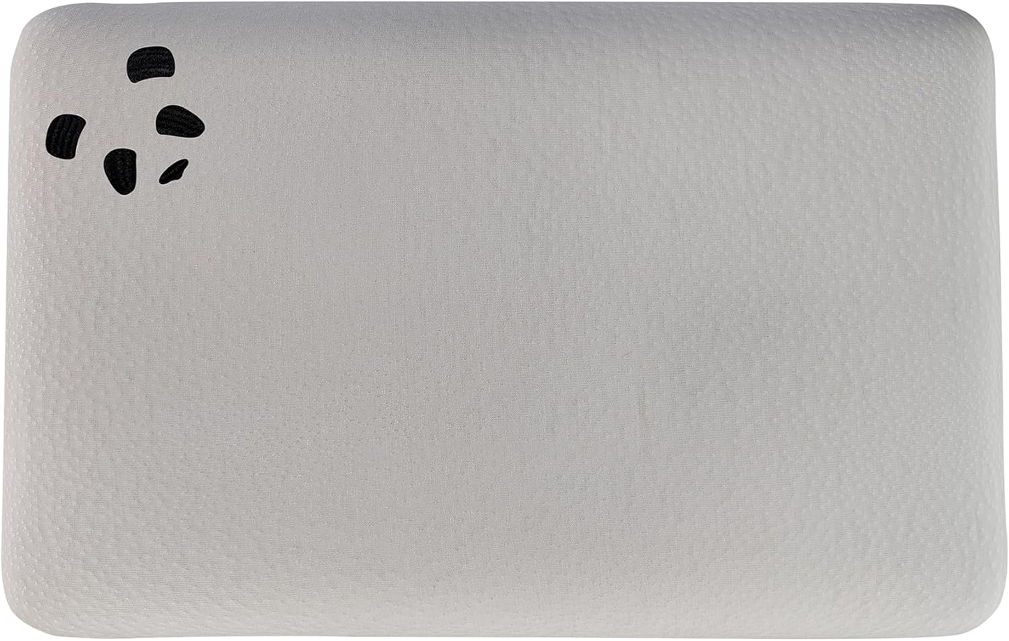 Almofada Panda para Crianças com Capa de Bambu - Suporte Médio-Firme, Teste de 30 Noites, Idades 2-4