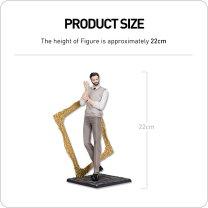 POP MART Wizard's Legacy Albus Dumbledore, personagem articulado, caixa surpresa, brinquedo colecionável, arte, boneco de ação