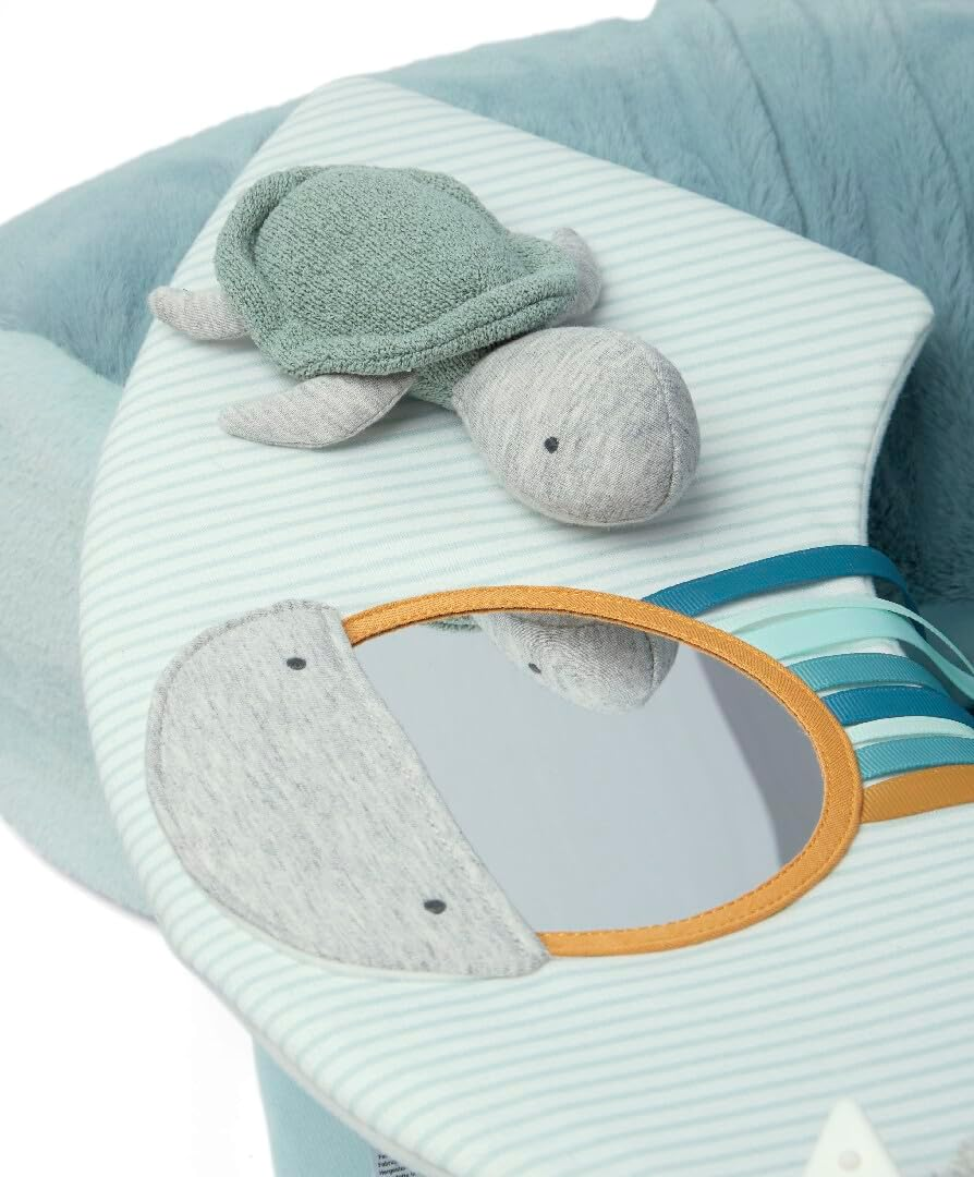 Mamas e Papas Bem-vindos ao Mundo Senta-te e Brinca, Azul