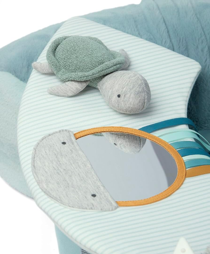 Mamas e Papas Bem-vindos ao Mundo Senta-te e Brinca, Azul