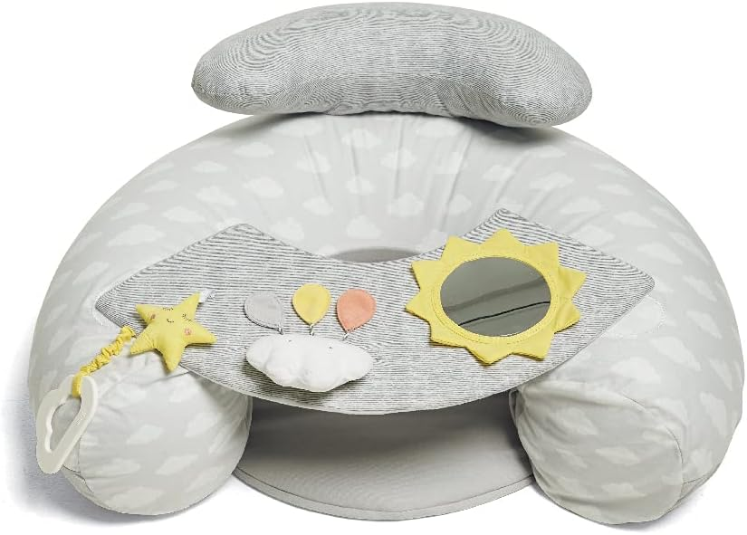 Mamas & Papas Dream Upon A Cloud Sentar e Brincar, Branco e Cinza