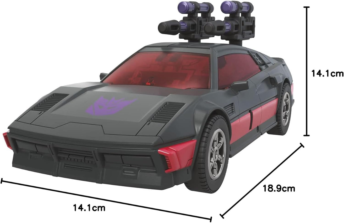 Transformers Generations Legacy Deluxe Decepticon Wild Rider Action Figure - 8 anos ou mais, 14 cm, Multicolorido, Tamanho Único, F3030