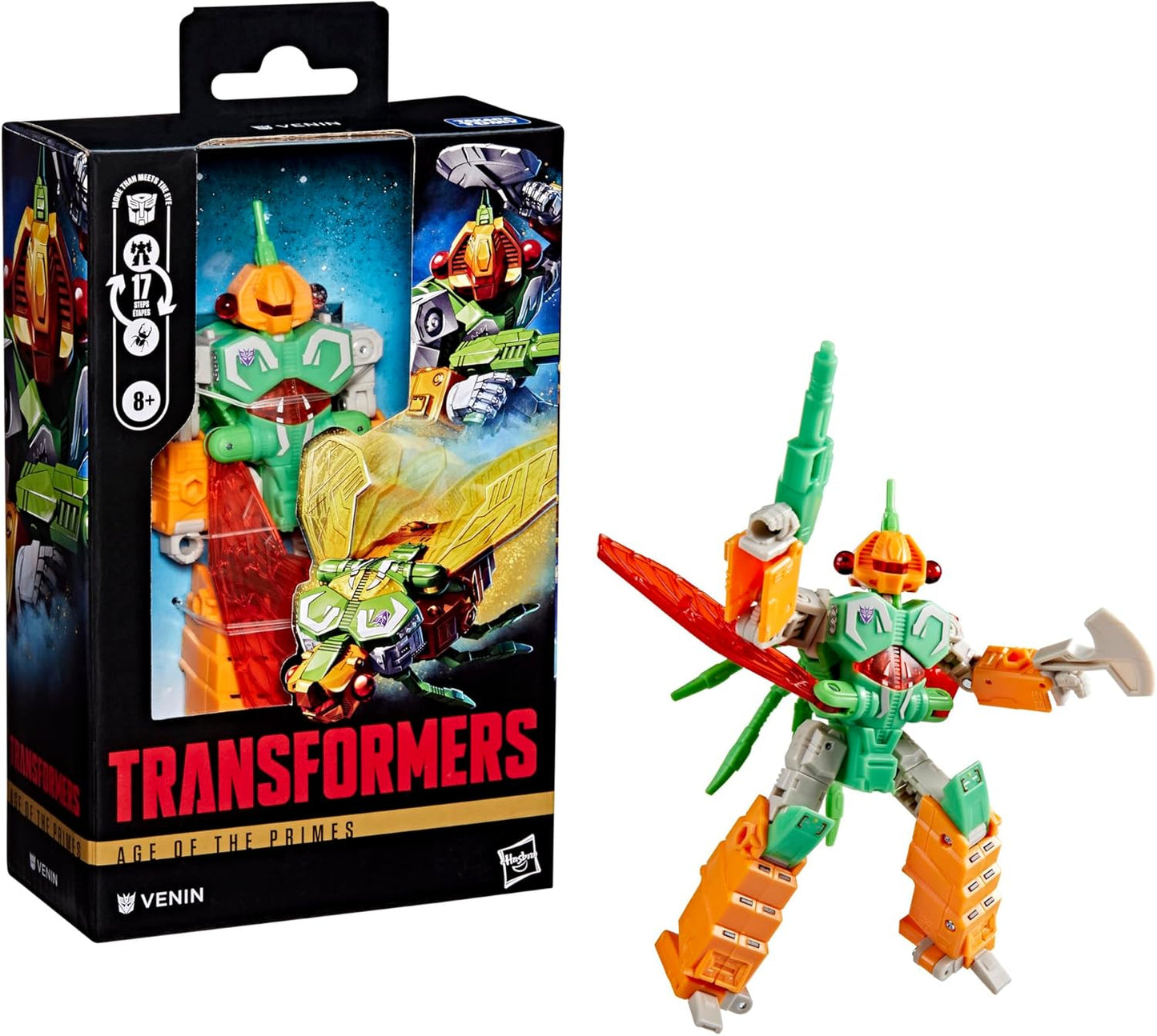 Figura de ação Venin de Transformers: A Era dos Primes