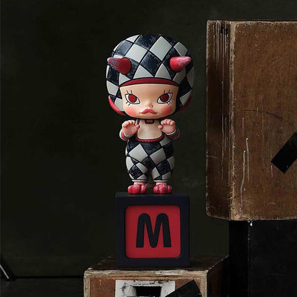 POP MART MOLLY Estátuas de Aniversário Figuras da Série Retro Clássica 3 Caixas 2,5 polegadas Personagem Articulado Design Premium presentes para mulheres Caixa surpresa favorita dos fãs Brinquedo colecionável Figura de ação de brinquedo de arte