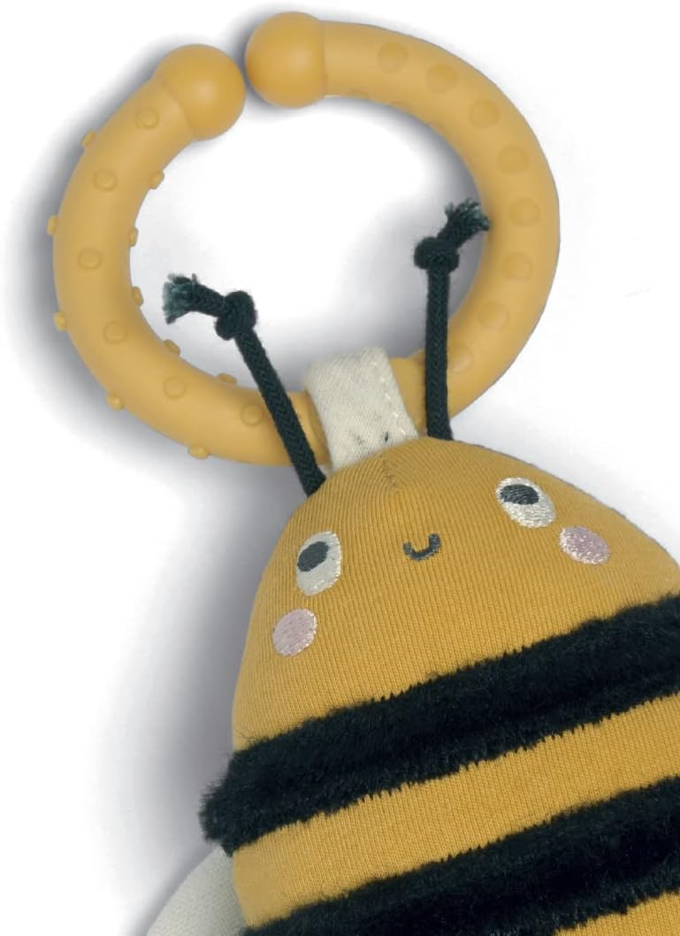 Brinquedo de dentição Linkie da Mamas & Papas, Grateful Garden, Bee