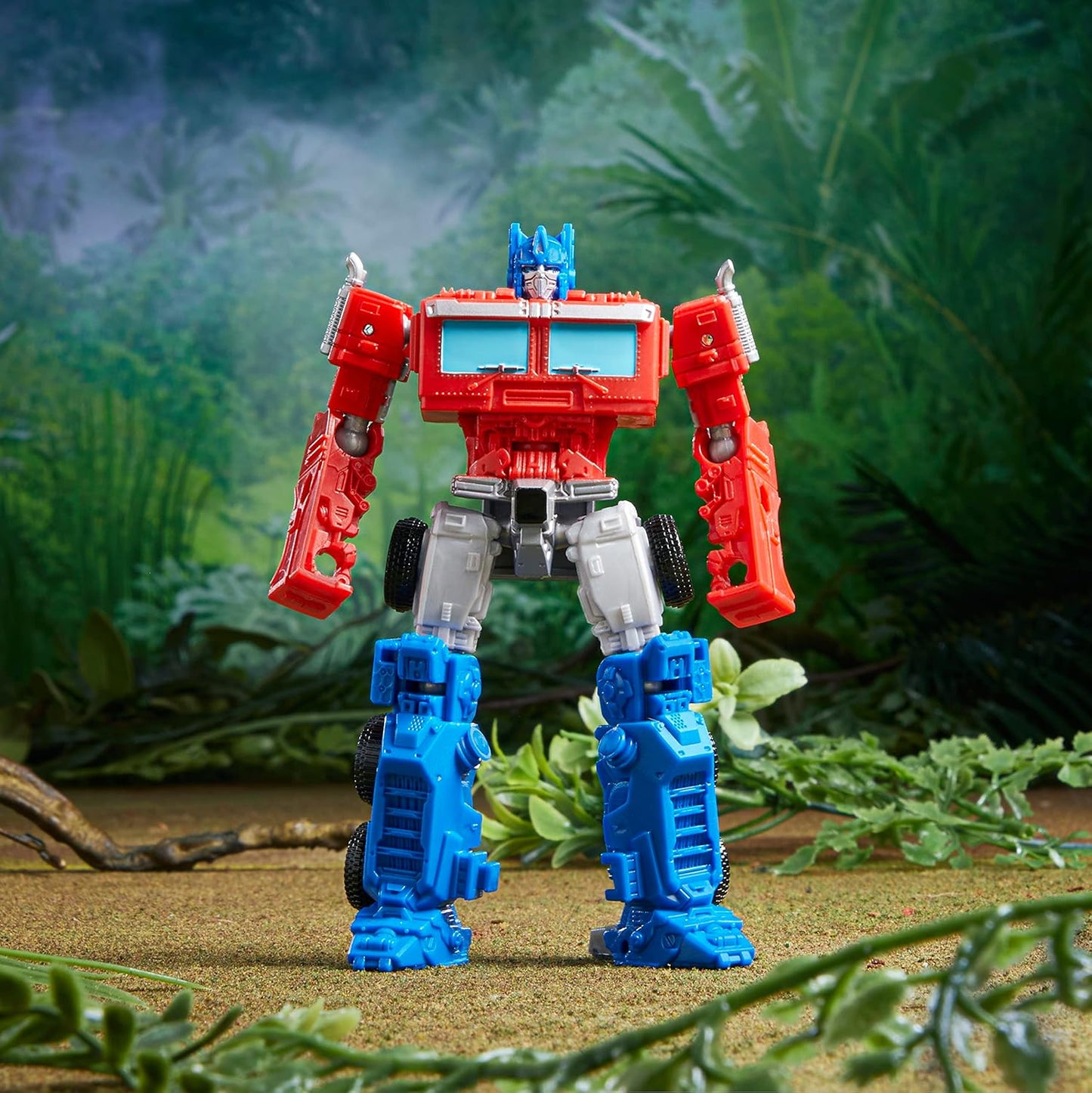 Transformers: A Ascensão das Feras Filme Beast Alliance Beast Weaponizers Pack de 2 Brinquedos Optimus Prime, 6 anos ou mais, 12,5 cm