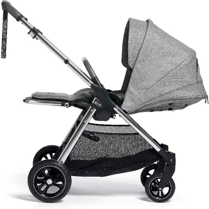 Carrinho Mamas & Papas Flip XT3, carrinho de passeio, dobrável com uma mão, capuz grande, 11,3 kg - Skyline Grey