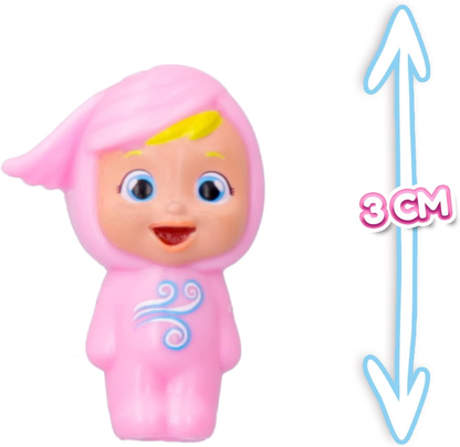 CRY BABIES Little Changers Windy Cápsula colecionável em forma de Flor que inclui uma mini boneca, uma pipeta e um folheto +3 anos
