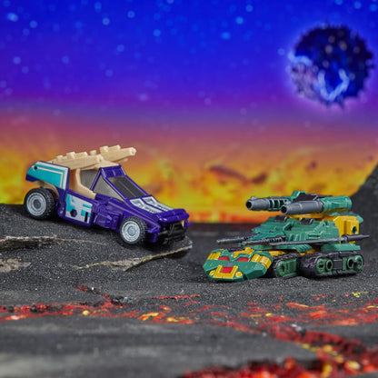 Transformers Legacy United Doom ‘n Destruction Collection, Bludgeon & Rukus, Mayhem Attack Squad - Conjunto com 2 figuras de acção convertíveis, para crianças a partir dos 8 anos (Exclusivo Amazon)