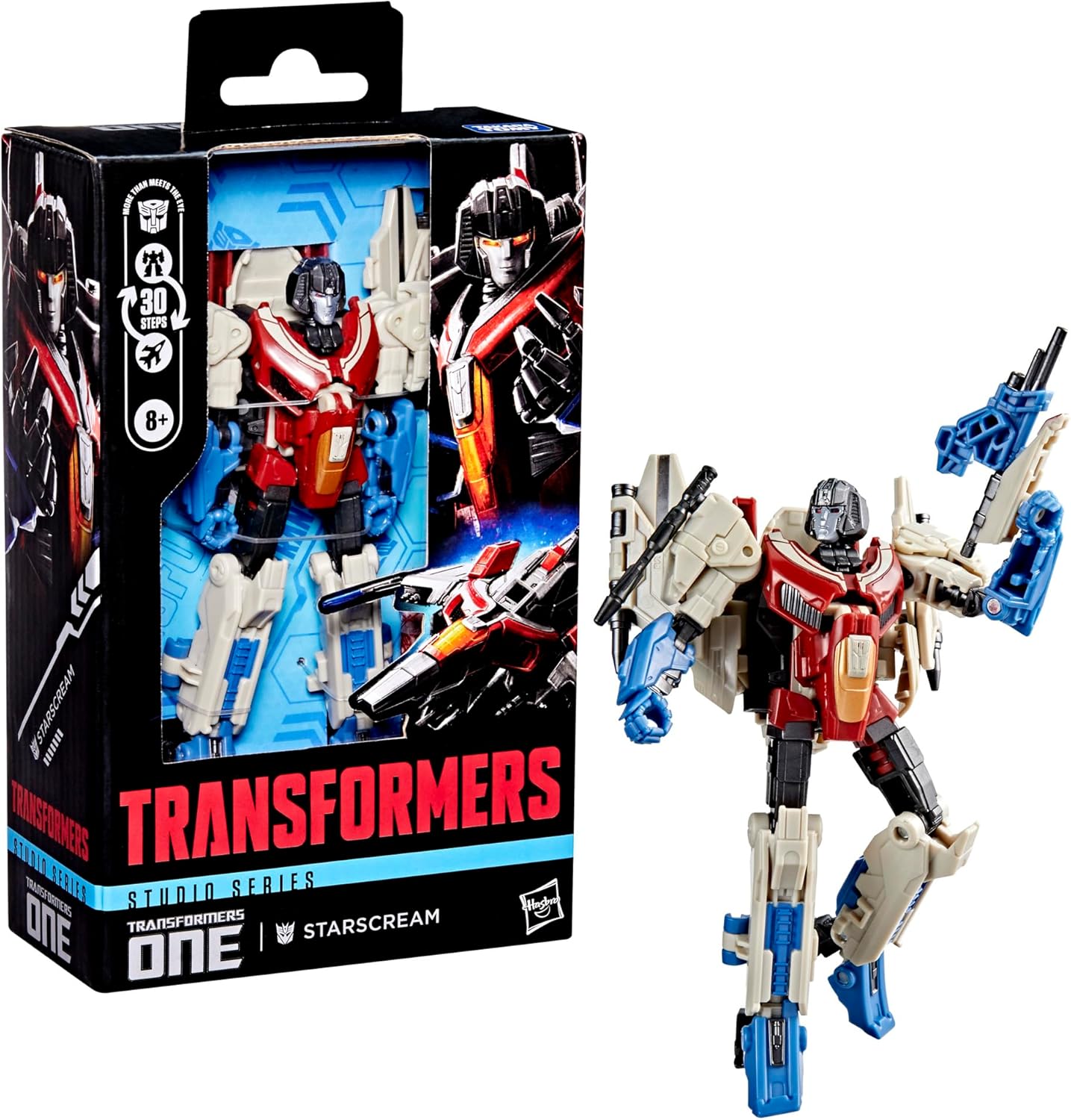 Figura de ação Transformers Studio Series Deluxe Classe Um Starscream