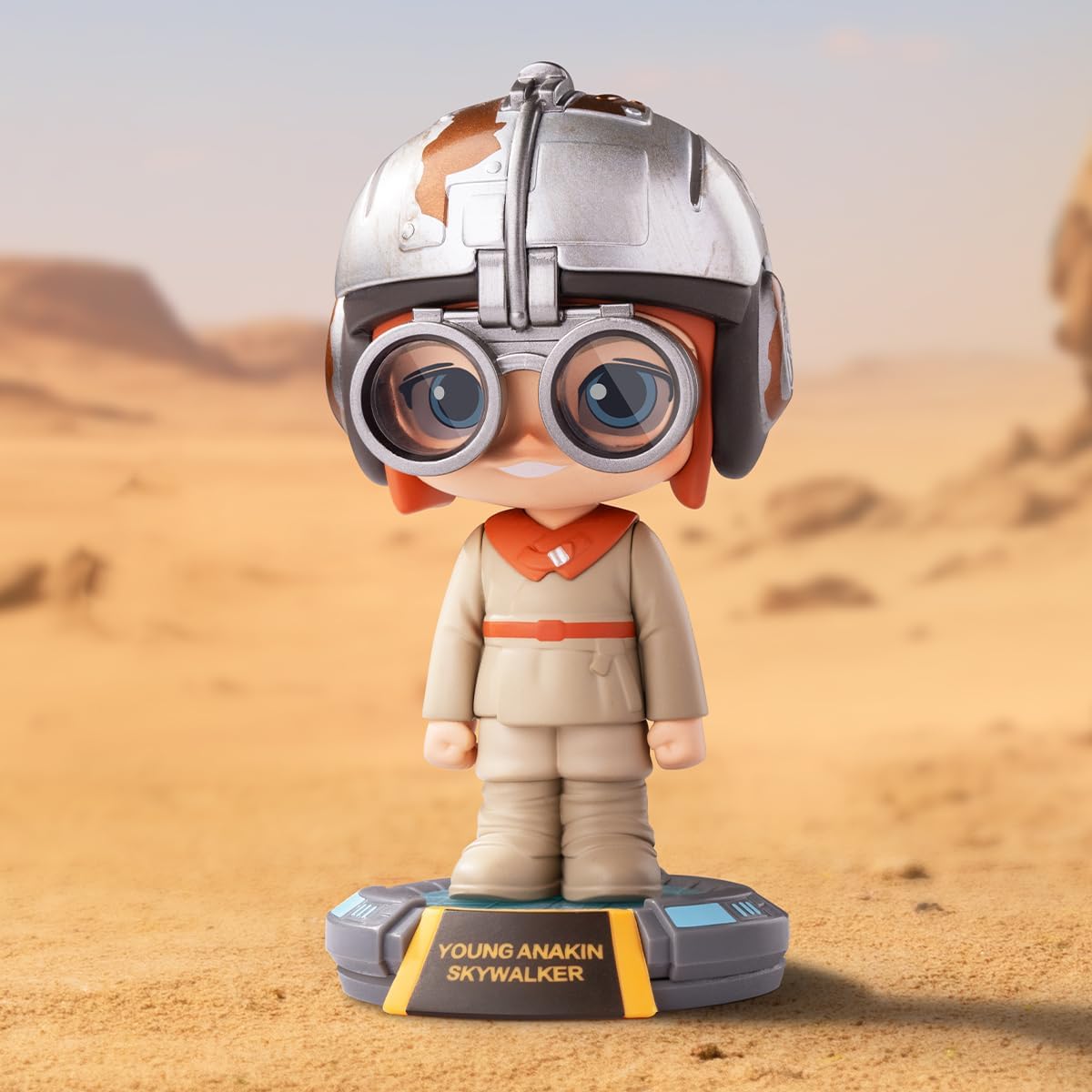 POP MART Star Wars Bobblehead Series Bonecos Conjunto Completo Articulado Personagem Design Premium Presentes para Mulheres Brinquedo de Arte Colecionável Favorito dos Fãs