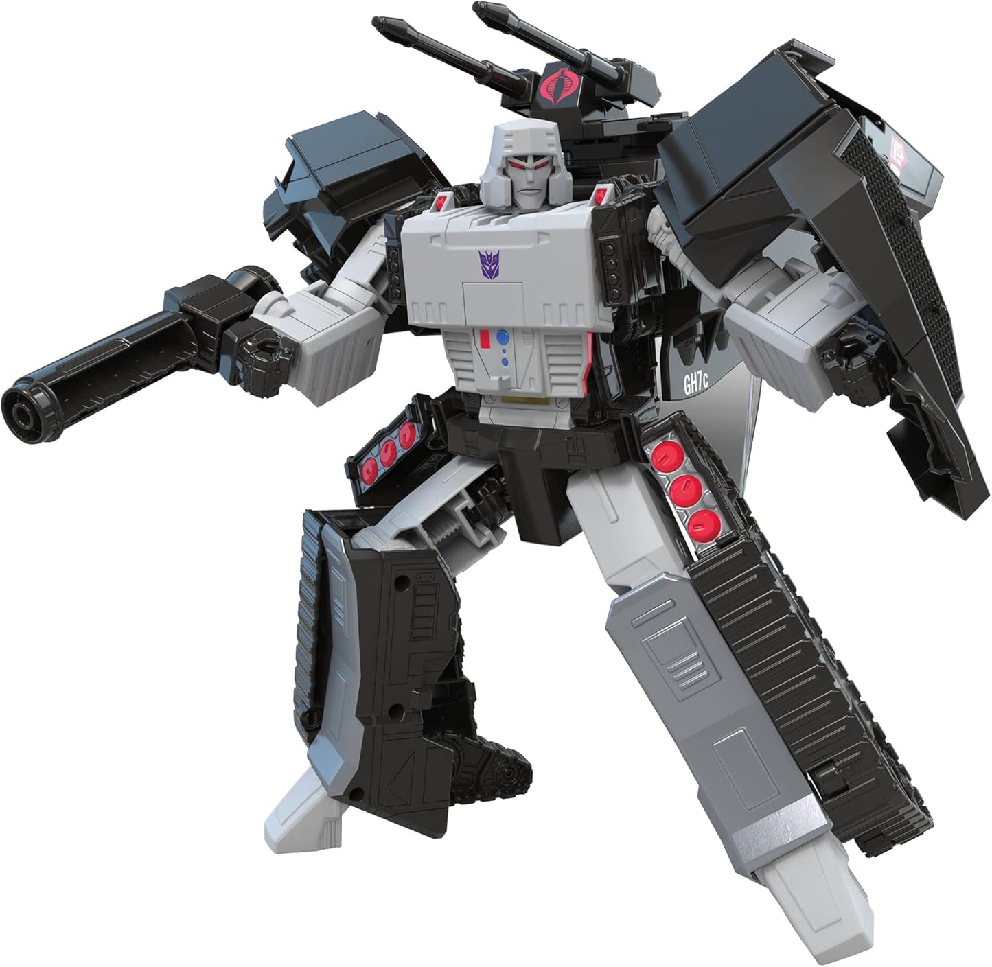 Transformers Generations Collaborative: G.I. Joe Mash-Up, Megatron H.I.S.S. Tank e Baronesa, para maiores de 8 anos, multicolorido F3983