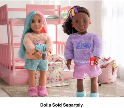 Beliches Our Generation para 18 bonecas Pink Dream Bunks