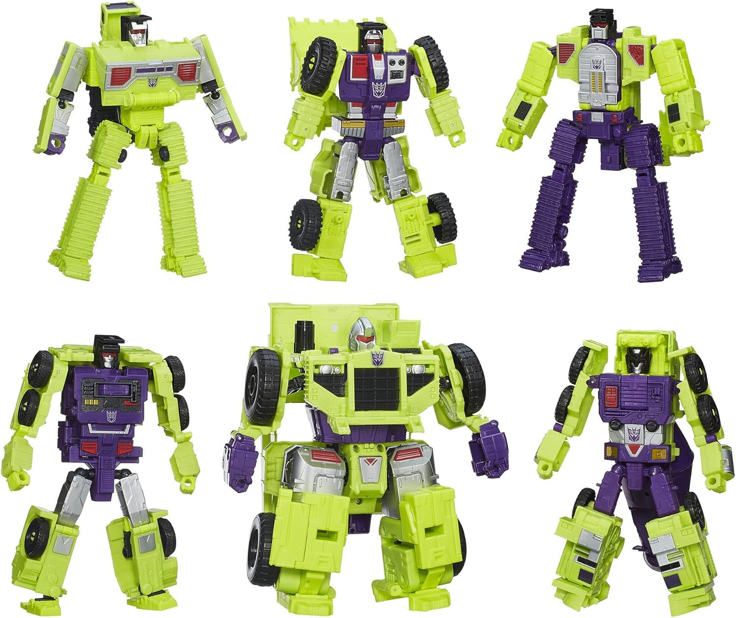 Conjunto de figuras Transformers Generations Combiner Wars Devastator (Exclusivo Amazon)
