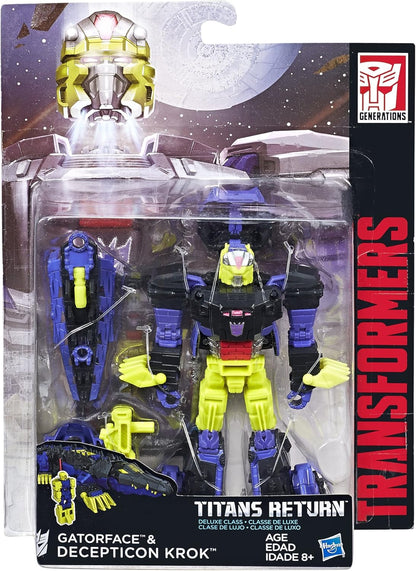 Transformers Generations Titans Decepticon Krok e Gatorface