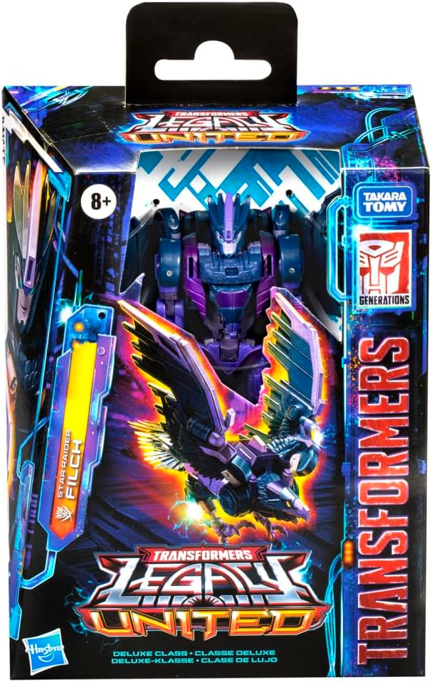 Figura Transformers Generations Legacy United Deluxe Class Star Raider Filch 14 cm
