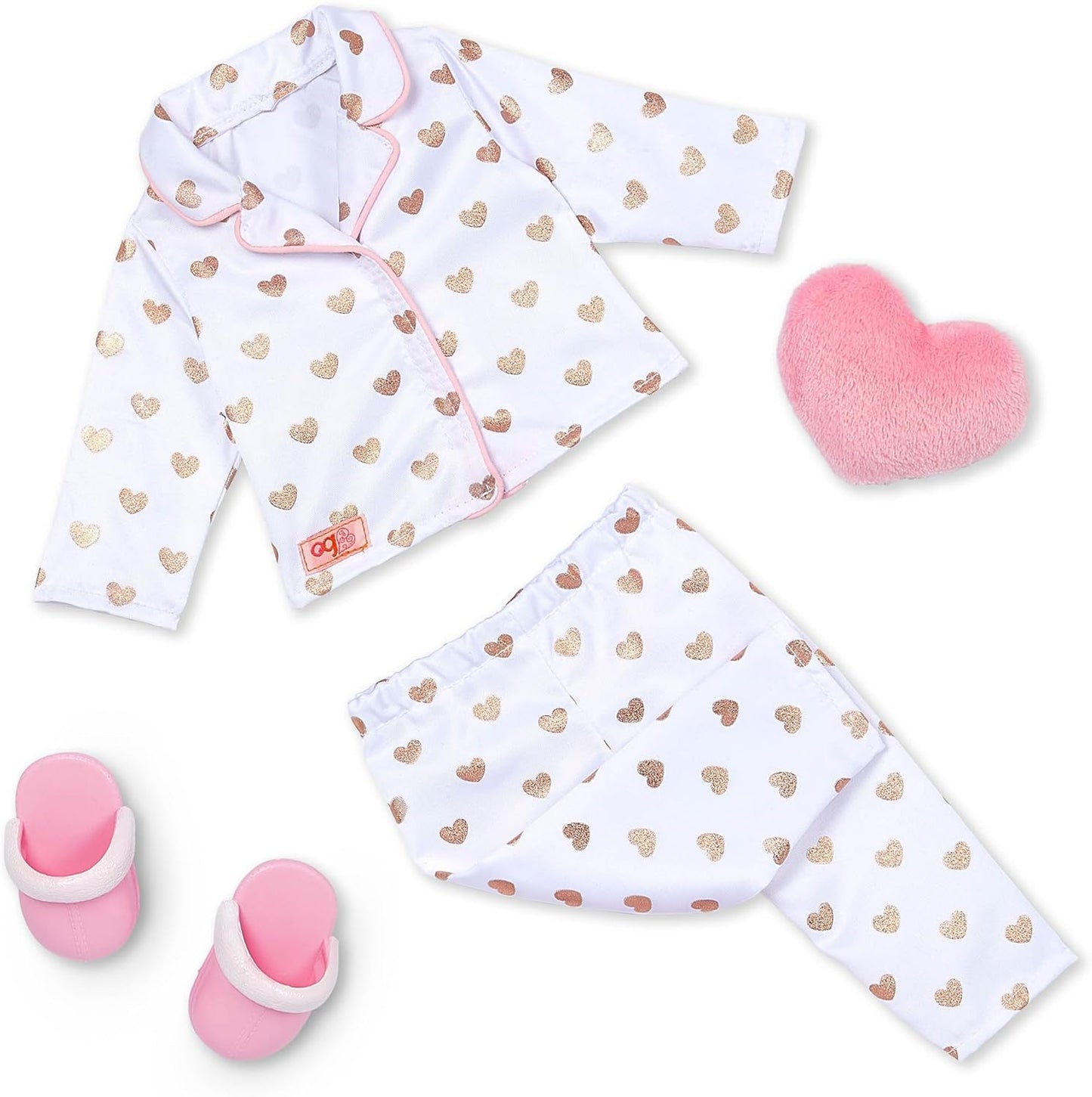 Nossa geração Serenity Slumber Party Doll - Boneca de menina temática para festa do pijama de 18 polegadas - Incluindo traje de pijama