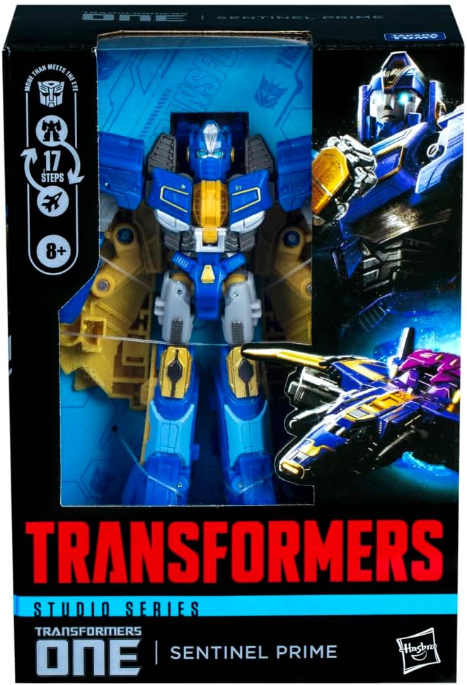 Figura de ação Transformers Studio Series Voyager Class One Sentinel Prime