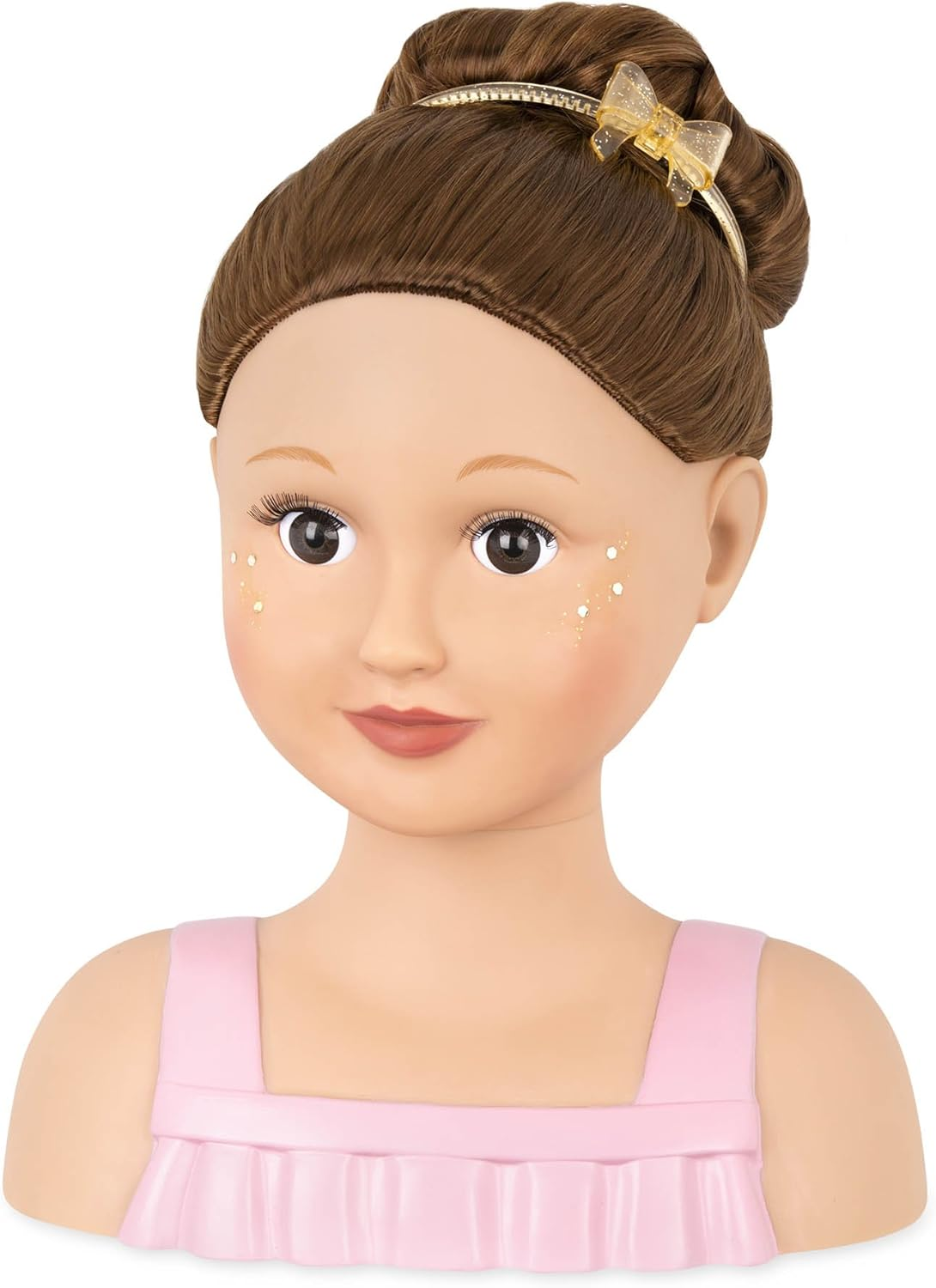 Cabeça de Tália para Penteado da Our Generation – Busto de Boneca para Pentear para Meninas a partir dos 3 Anos | Inclui Acessórios para Pentear