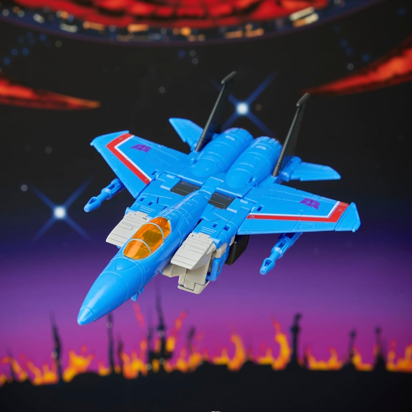 Figura de ação Thundercracker da linha Transformers Studio Series: O Filme, Classe Voyager