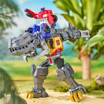 Transformers CYBERWORLD Grimlock Chomp e Battle Action Figure