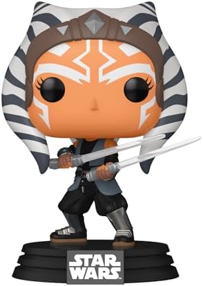 Funko Pop! Star Wars: Ahsoka - Exclusivo da Amazon - Figura de Vinil Colecionável - Ideia de Presente - Produto Oficial - Brinquedos para Crianças e Adultos - Fãs da Série - Figura para Colecionadores e Exibição